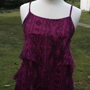 Epic threads ruffled tank
